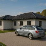 Bungalow 100 A Einfahrt