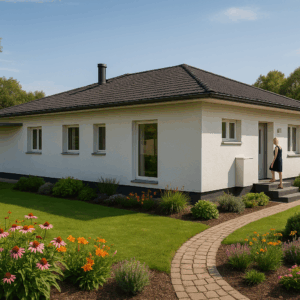 Bungalow 100 B Eingang