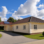 Bungalow 140 Einfahrt