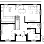 Stadtvilla 160 A Grundriss EG 157qm