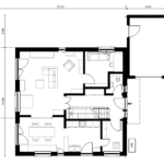 Stadtvilla 175 A Grundriss EG 175qm