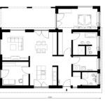 Bungalow 100 D Grundriss 100qm