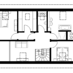 Eineinhalbgeschosser 180 A Grundriss OG 181qm