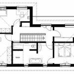 Stadtvilla 155 A Grundriss OG 155qm