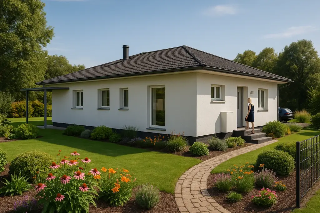 Bungalow 100 B Eingang