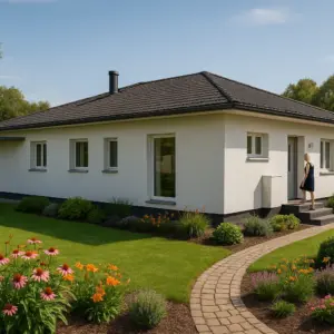 Bungalow 100 B Eingang